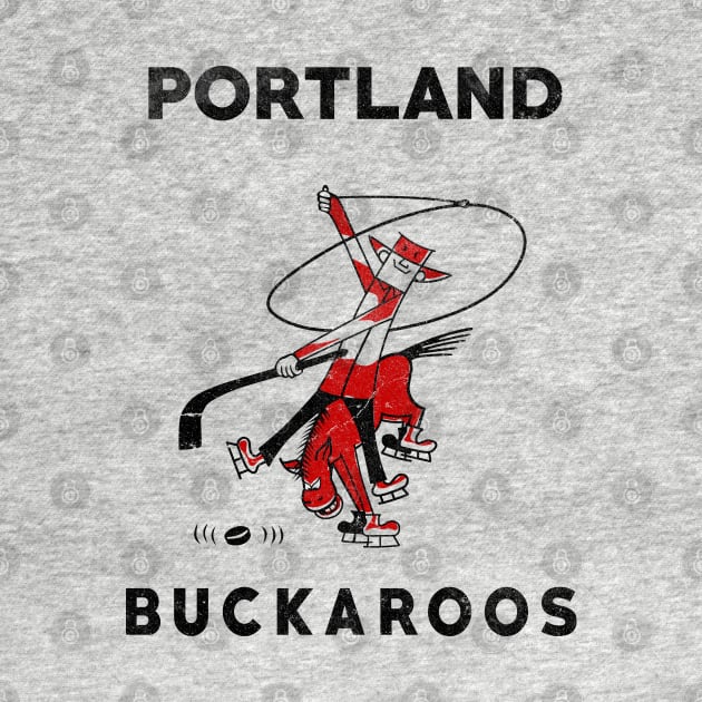 DEFUNCT - Portland Buckaroos Hockey by LocalZonly